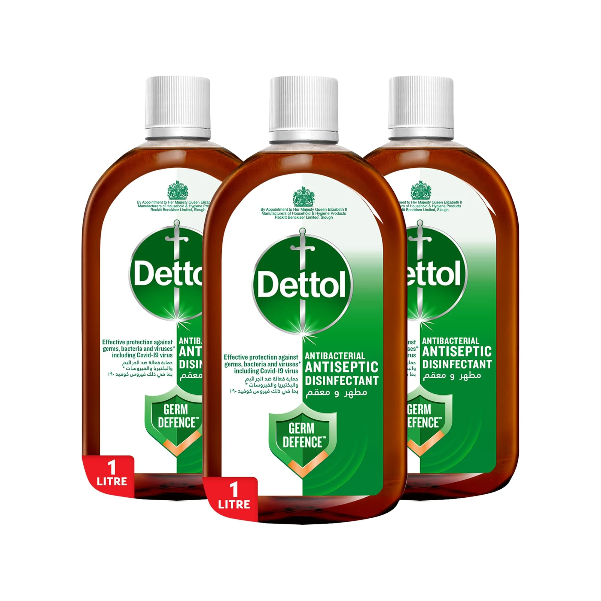 Dettol Antiseptic Antibacterial Disinfectant Liquid for Effective Germ Protectio
