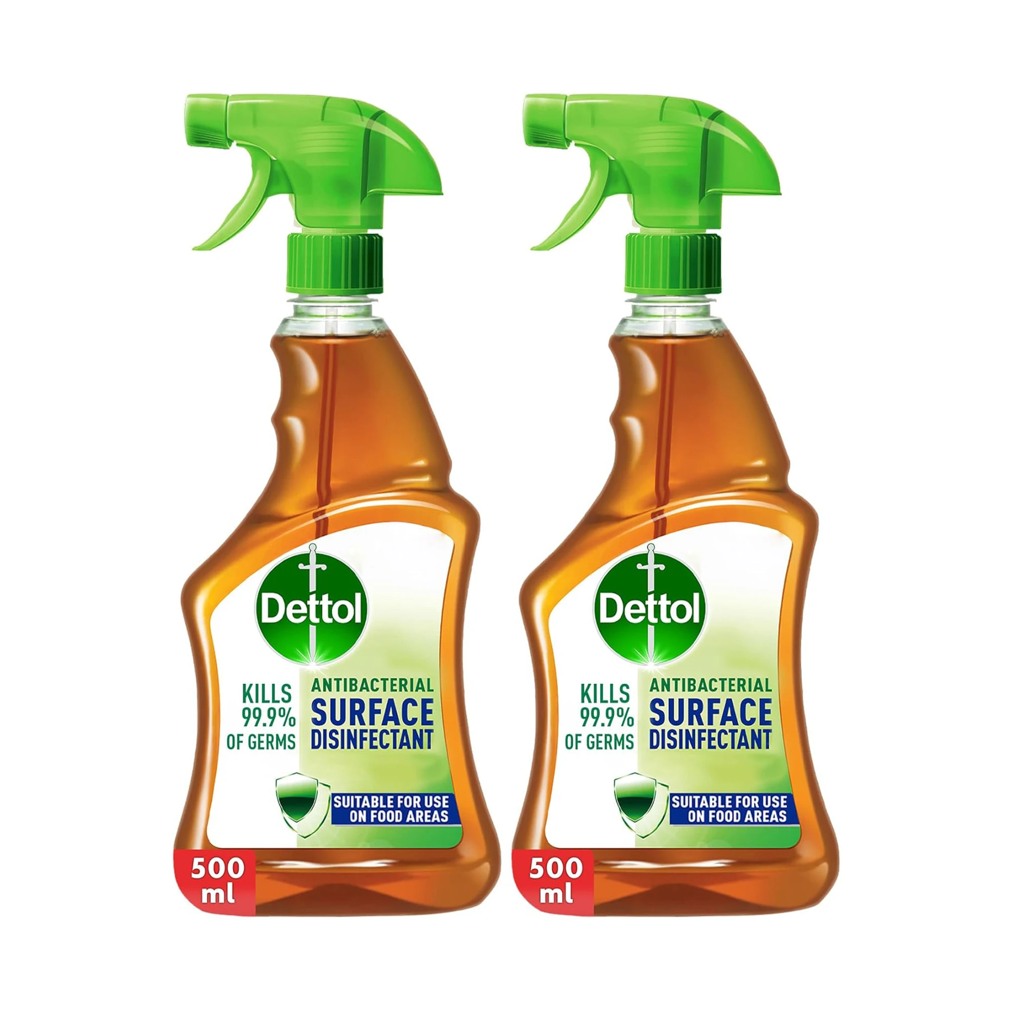 Dettol Original Anti-Bacterial Surface Disinfectant Liquid Trigger, 500 Ml, Pack