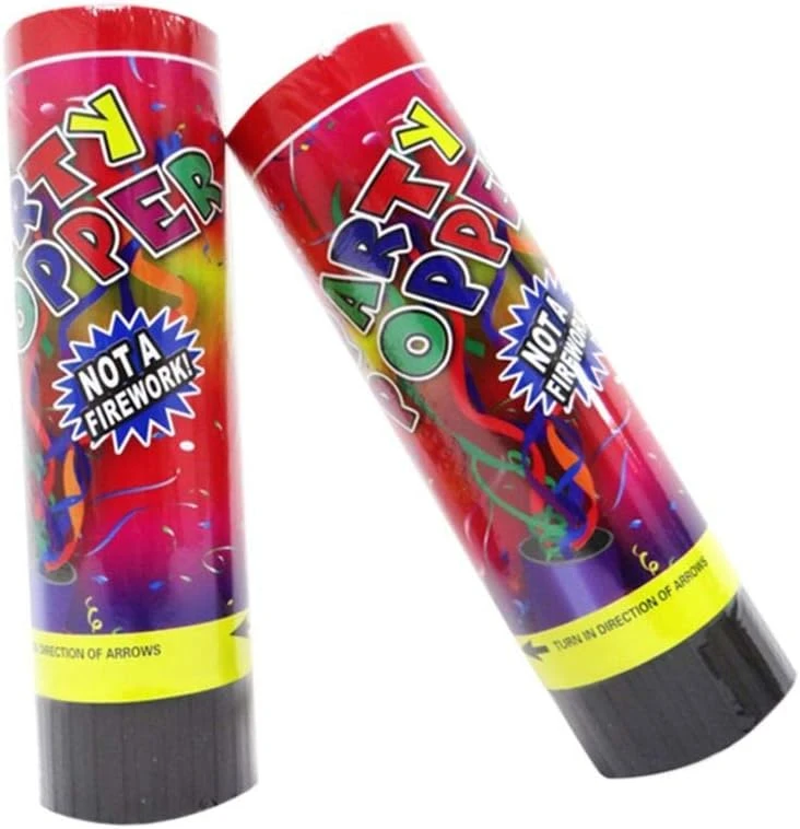 Party Popper Colorful Confetti Cannon for Celebrations and Events