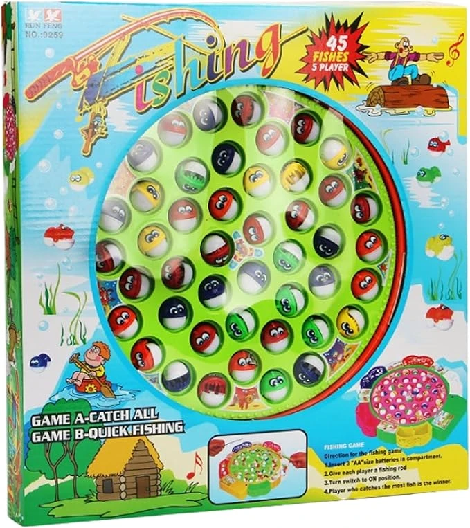 Fishing Toy Set - Fun and Interactive Toy for Kids, Water Play and Learning