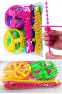 Hand Push Flying Toy