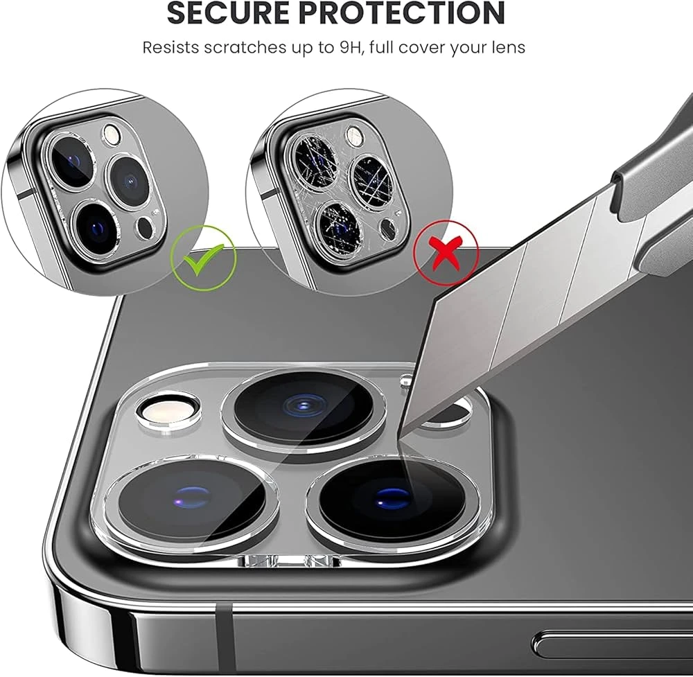 iPhone Lens Shield Glass – Premium Camera Lens Protector for Enhanced Durability