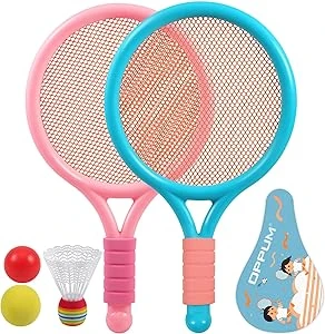 OPPUM Kids Tennis Racket (2-Pack) - 16''-25'' Sizes, Perfect for 2-14 Year Olds