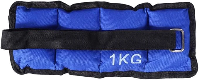 1 KG Ankle Weights Set - Adjustable Weights for Strength and Cardio Workouts