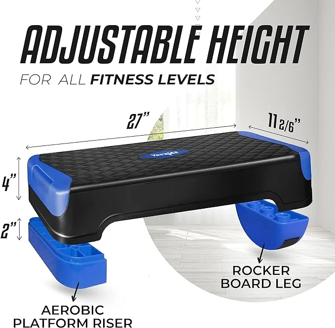 Aerobic Stepper for Fitness and Cardio Workouts