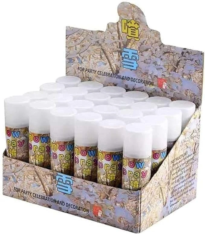 Snow Spray  1 pc - Instant Winter Magic for Decorations and Holiday Fun