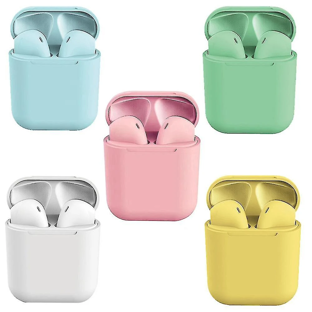 Inpods 12 Twin Pairing Bluetooth Headset - True Wireless Earbuds in Assorted Col