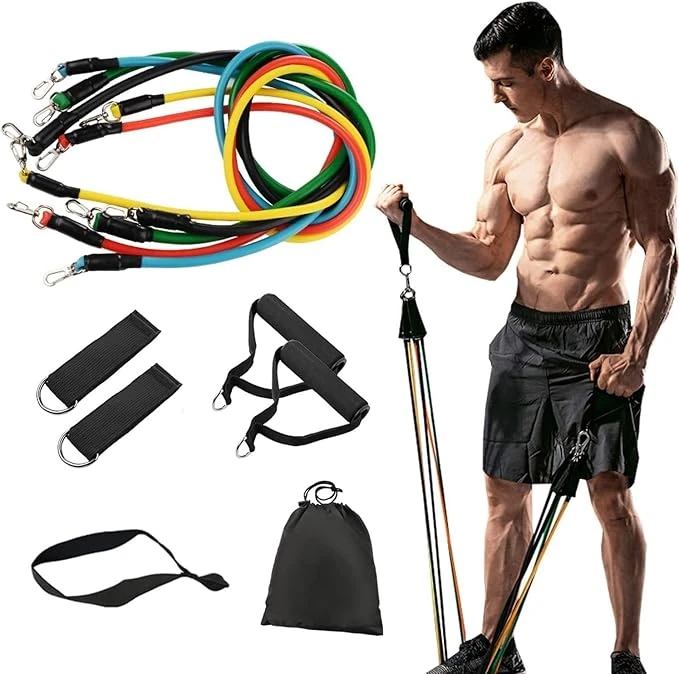 Exercise Straps (2PC) - Durable Resistance Bands for Strength and Flexibility Tr